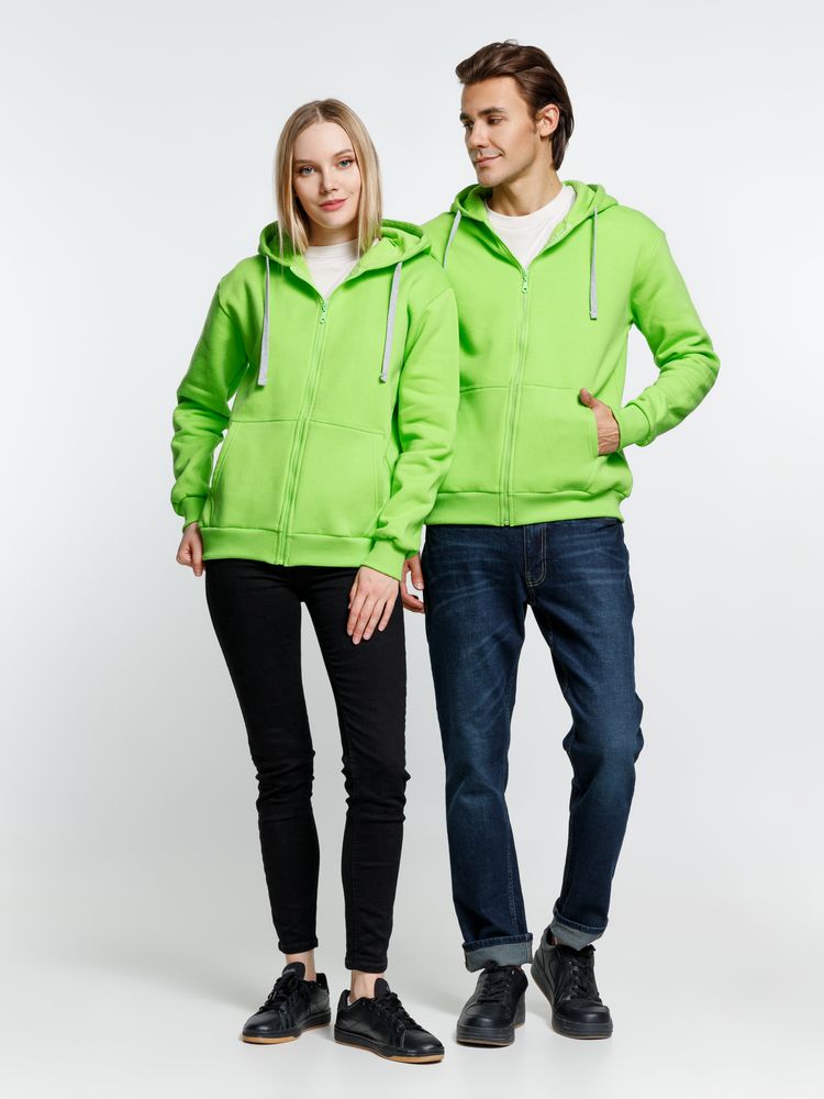 Толстовка на молнии с капюшоном Unit Siverga Heavy