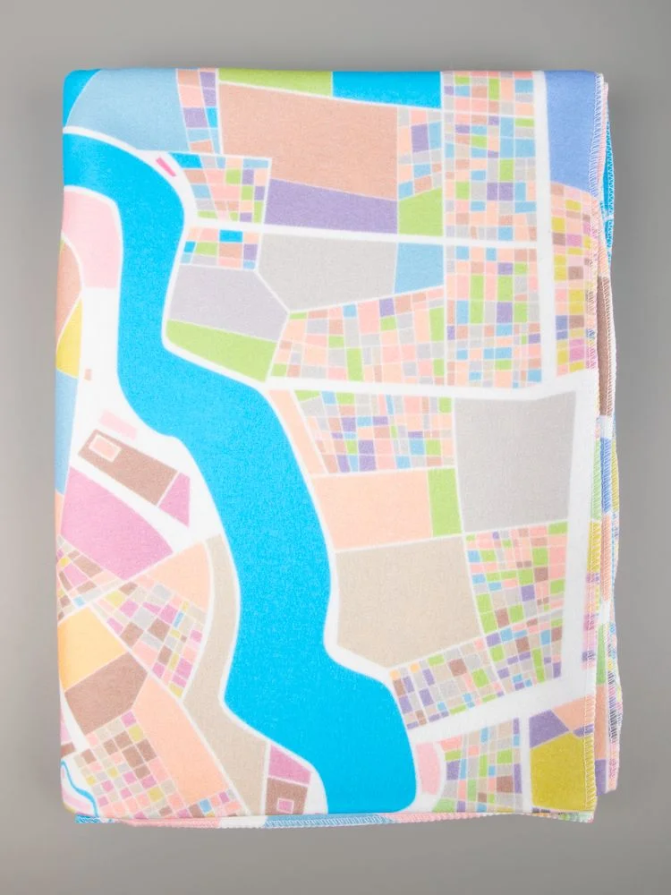 Флисовый плед Feltro Color Plus с печатью на заказ