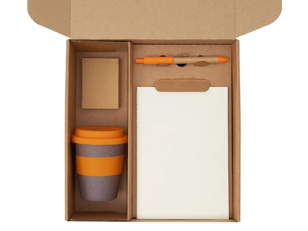 Набор Halm с блокнотом, ручкой и стаканом