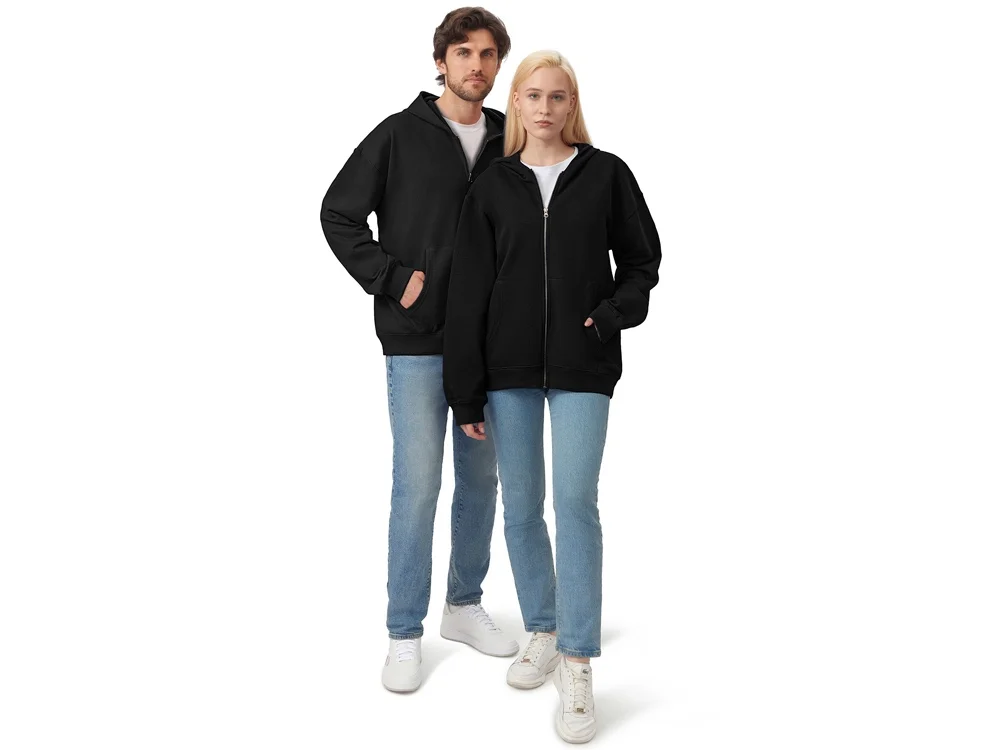 Толстовка оверсайз с капюшоном на молнии Monaco