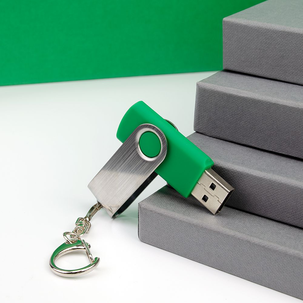 Флешка Twist, белая