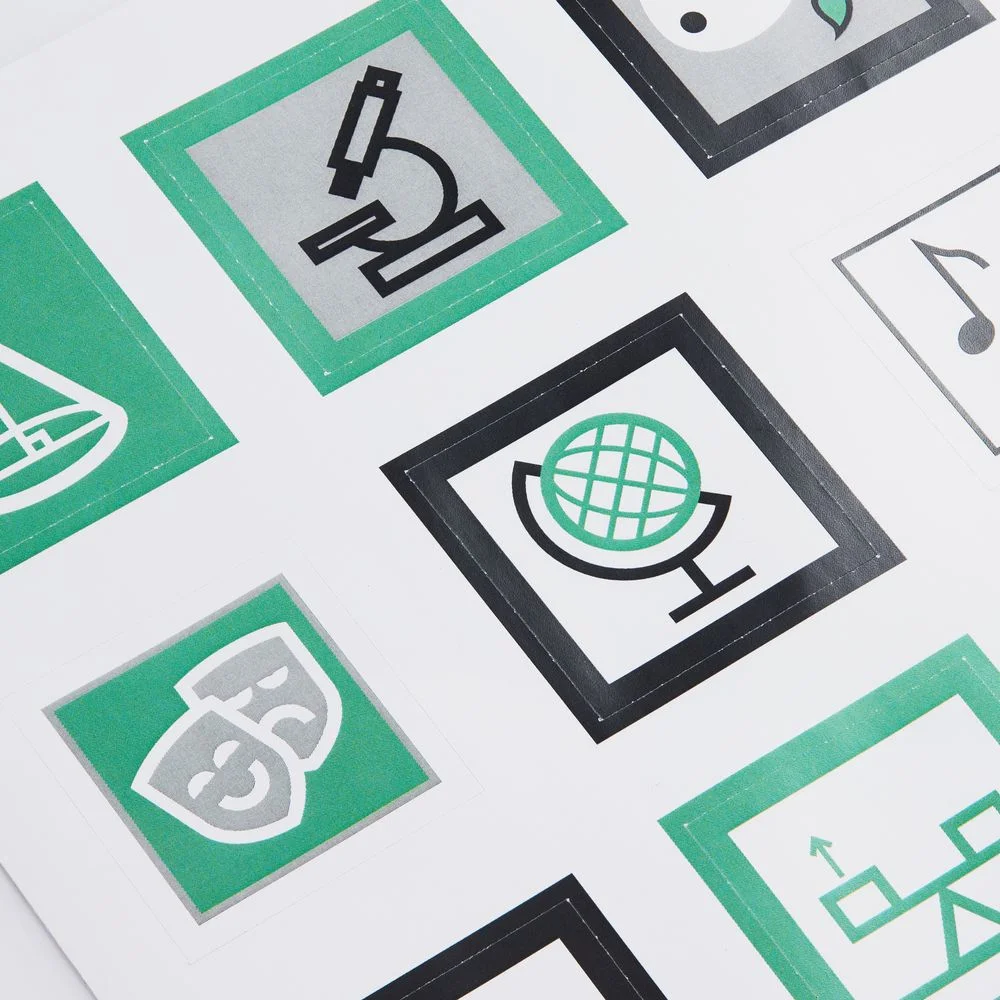 Стикерпак бумажный Industry