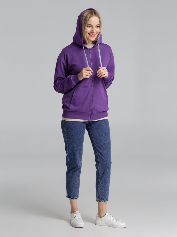 Толстовка на молнии с капюшоном Unit Siverga