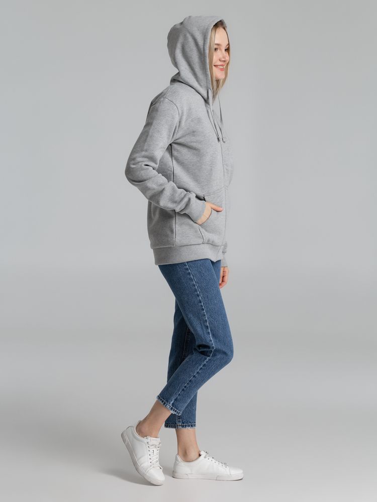 Толстовка на молнии с капюшоном Unit Siverga Heavy