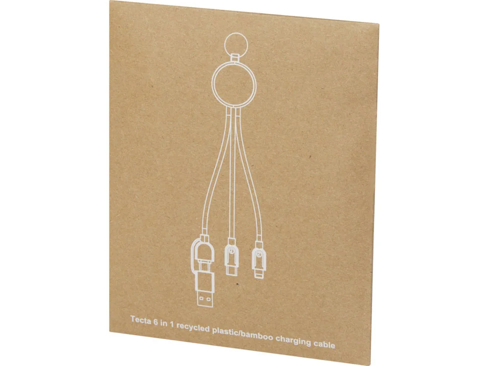 Кабель для зарядки Tecta 6 в 1 с брелком