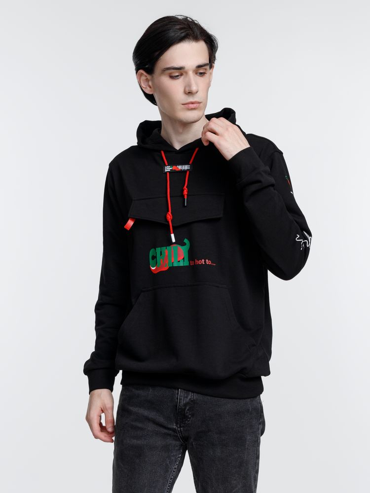 Худи унисекс с карманом на груди Chest Pocket