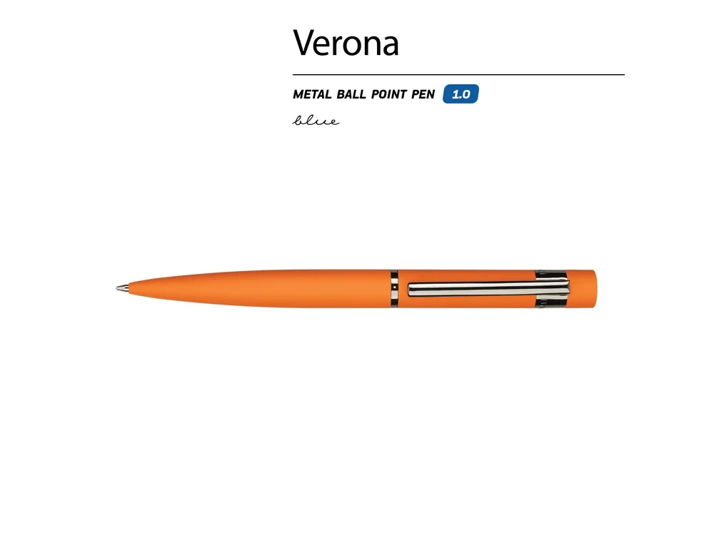 Ручка металлическая шариковая Verona