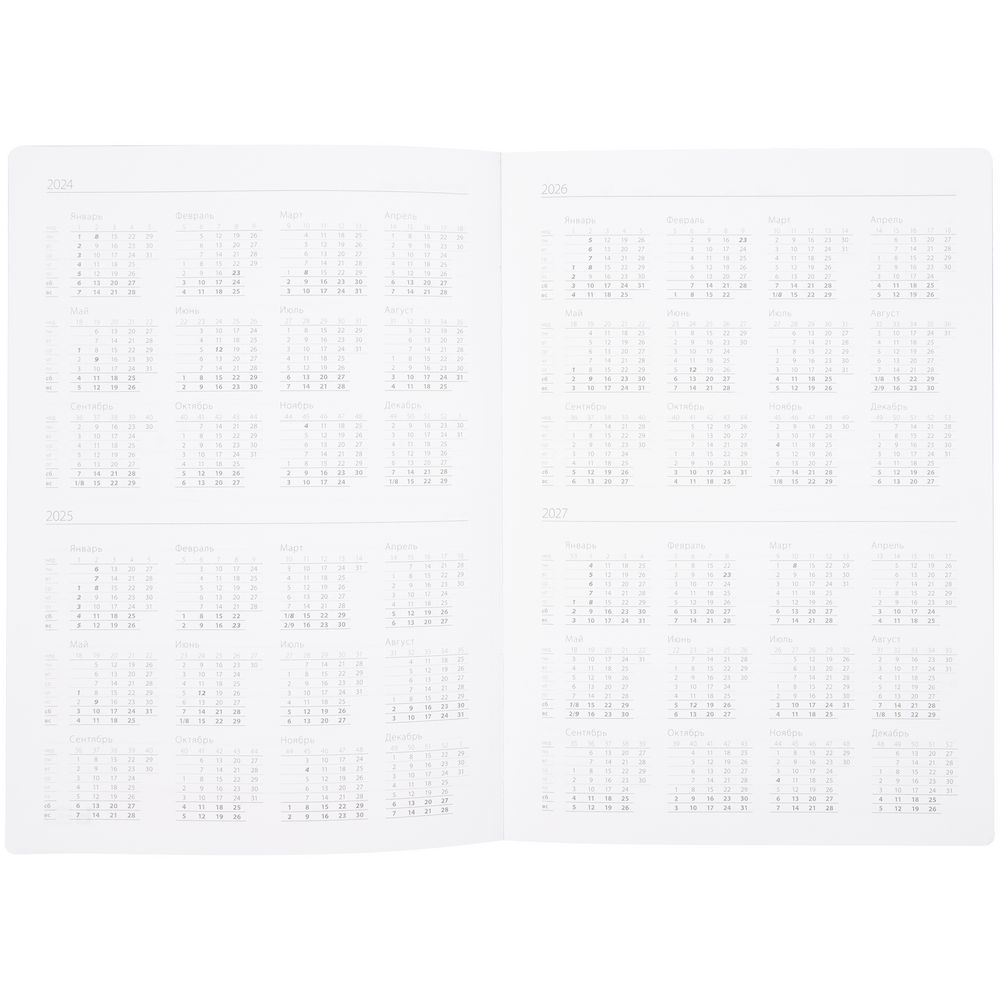 Ежедневник Nebraska Flex, недатированный