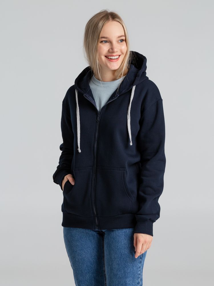 Толстовка на молнии с капюшоном Unit Siverga Heavy