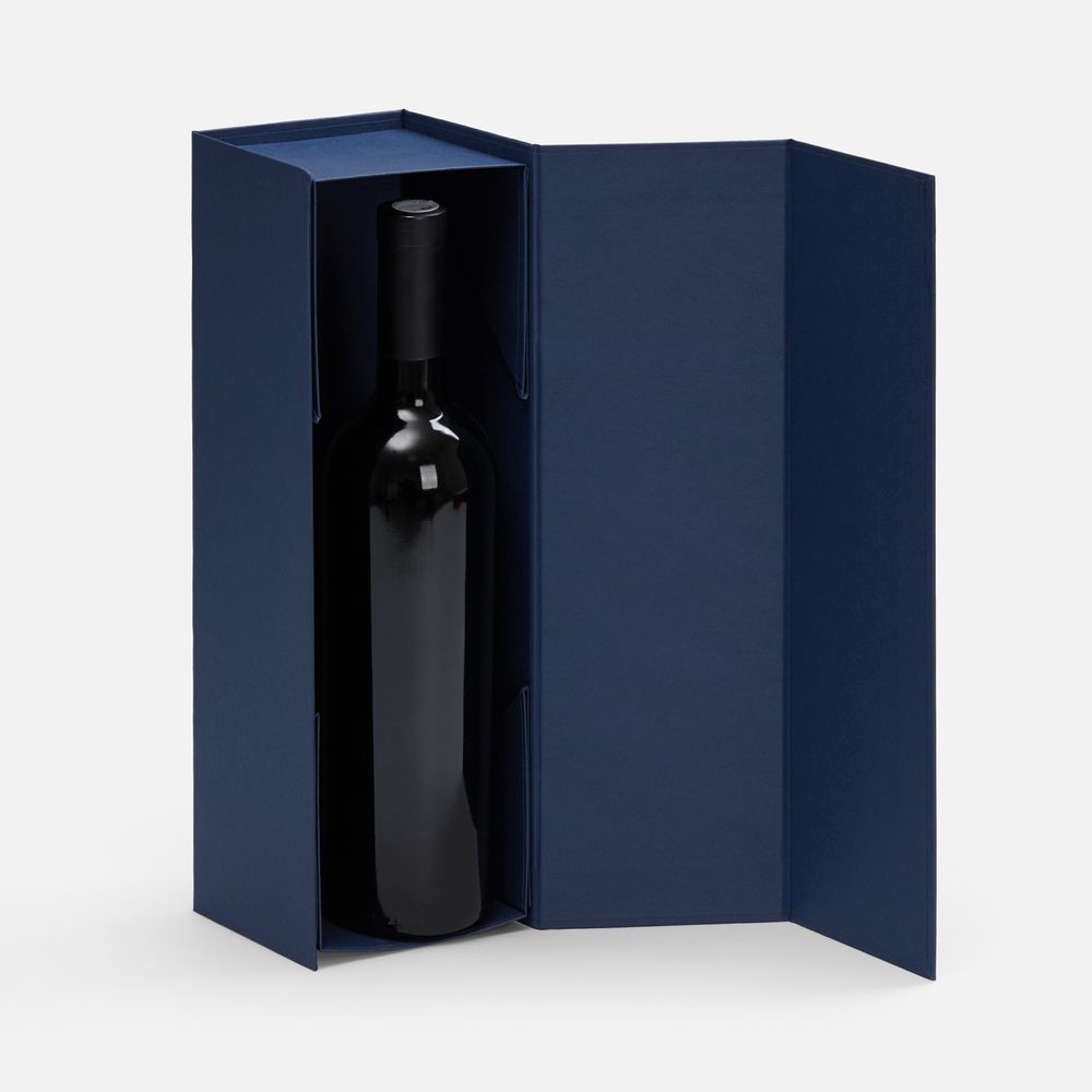 Коробка складная под бутылку Color Jacket Fold