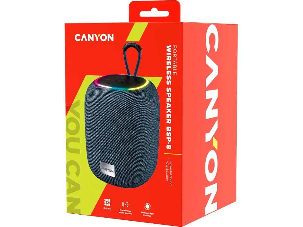 Беспроводная колонка BSP-8, 10 Вт