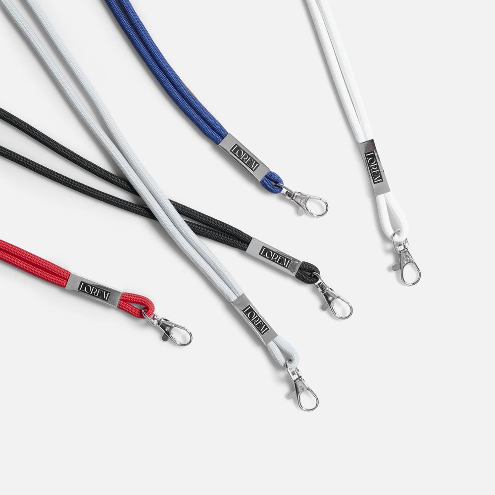 Шнурок для бейджа Tube Metal