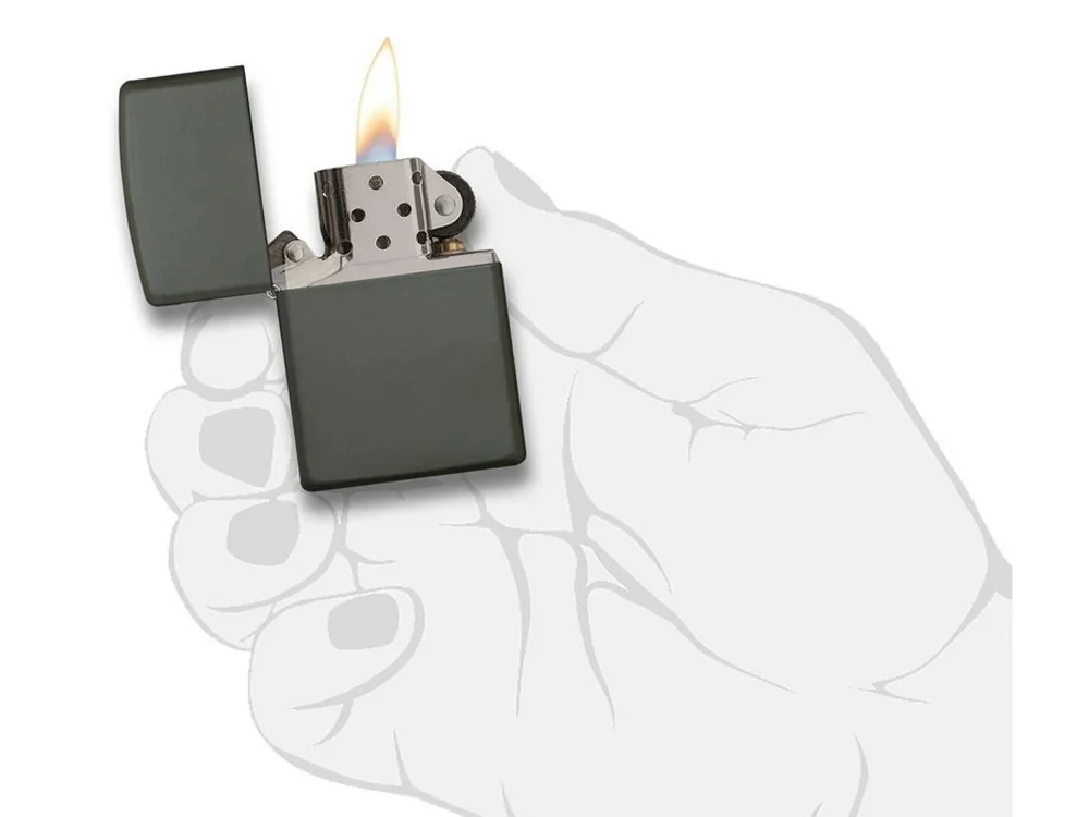 Зажигалка ZIPPO Classic с покрытием Orange Matte