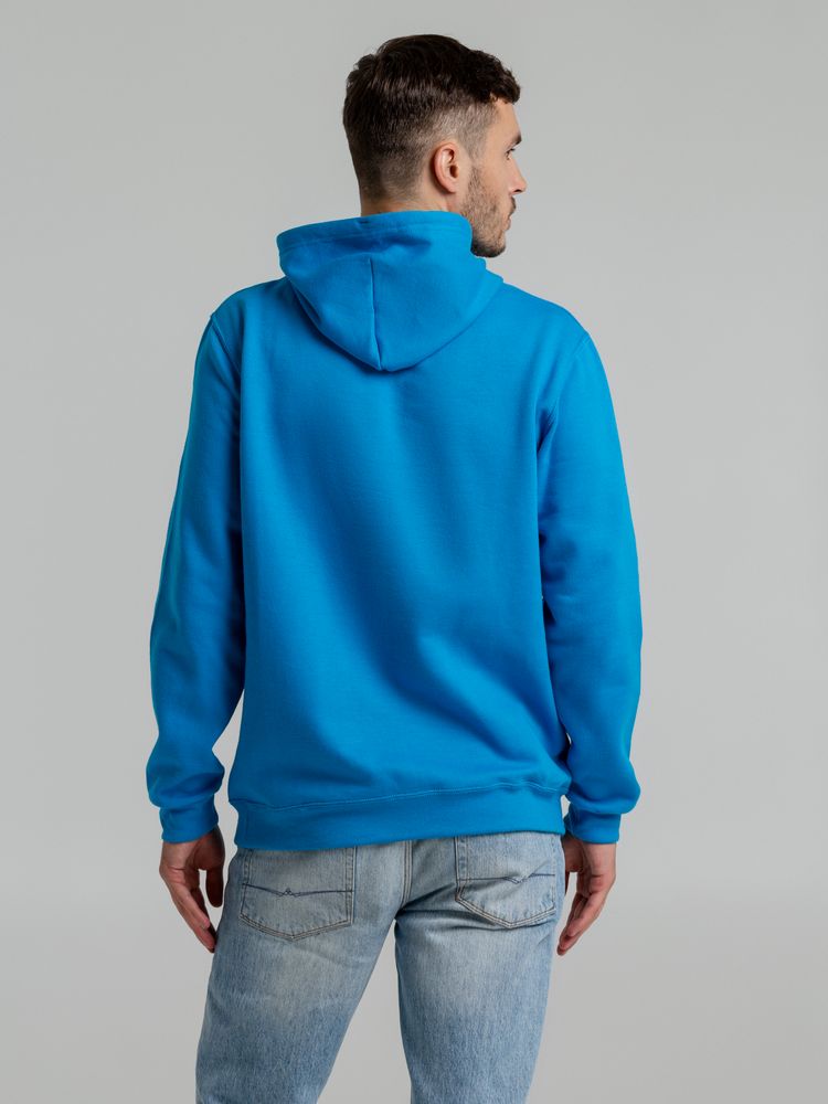 Толстовка с капюшоном Snake II голубая