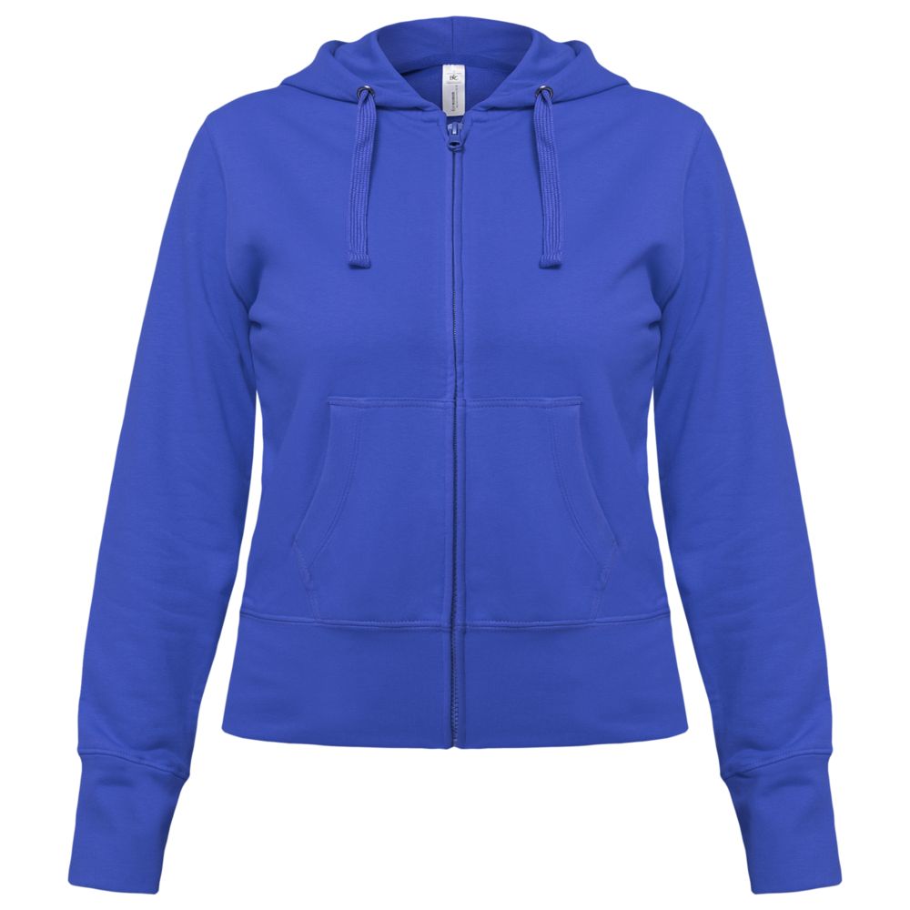 Толстовка женская Hooded Full Zip белая
