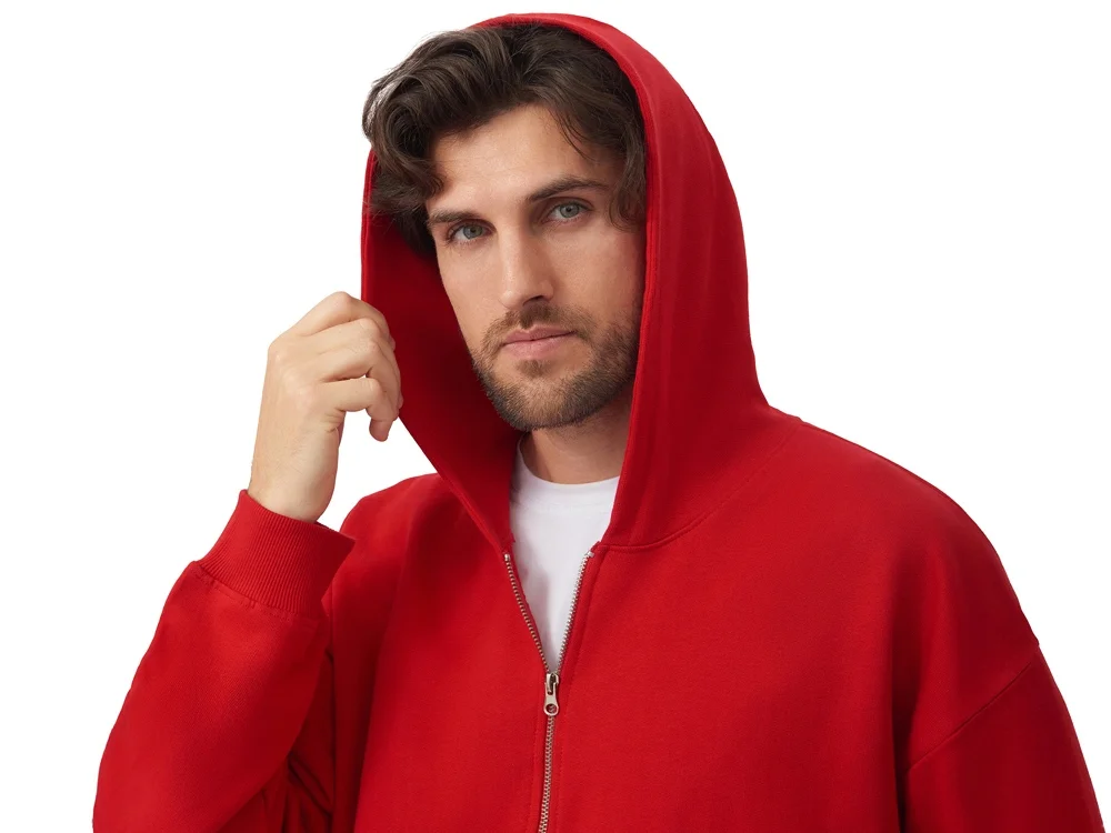 Толстовка оверсайз с капюшоном на молнии Monaco