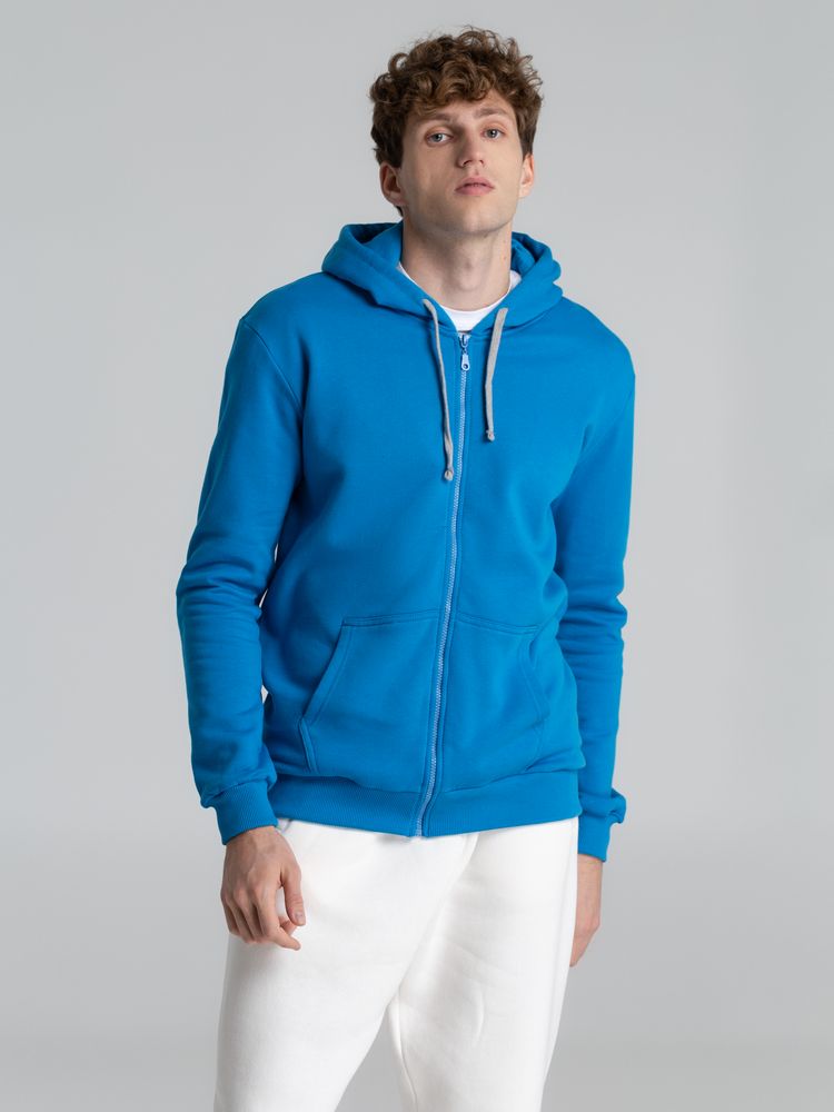 Толстовка на молнии с капюшоном Unit Siverga Heavy