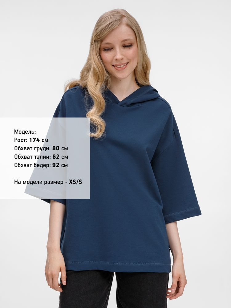 Футболка оверсайз унисекс с капюшоном Neofit