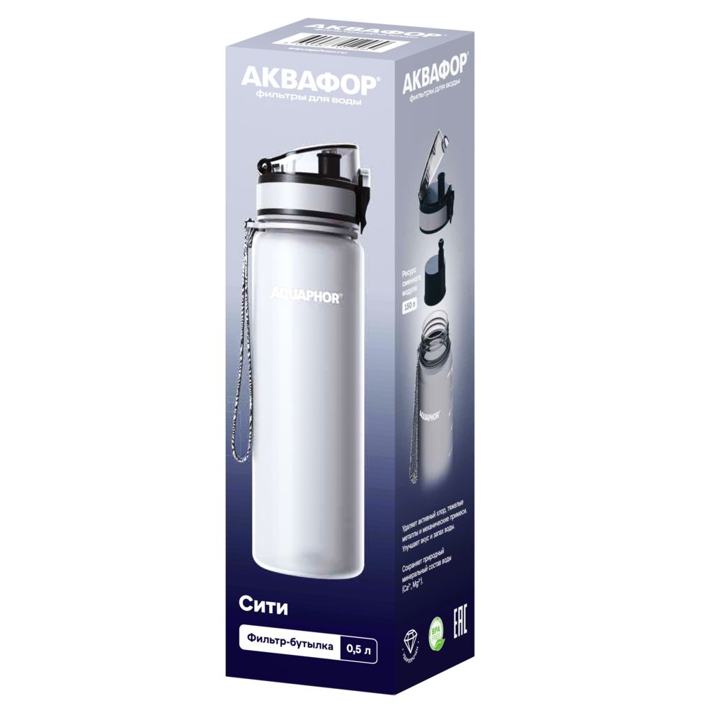 Бутылка с фильтром «Аквафор Сити»
