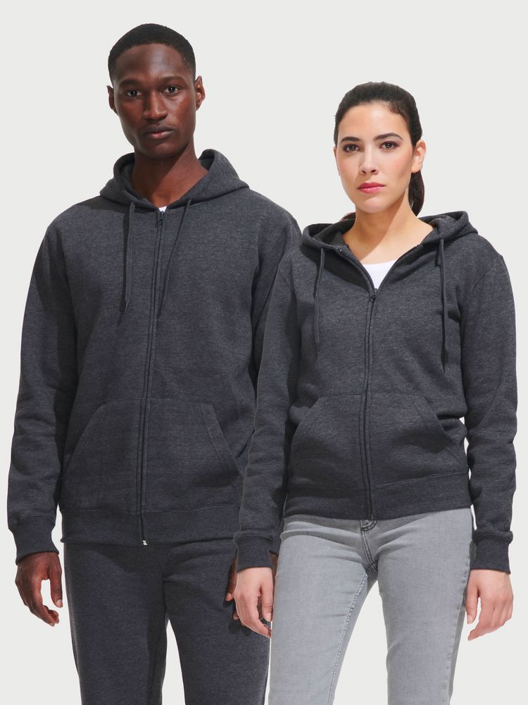 Толстовка мужская на молнии с капюшоном Seven Men