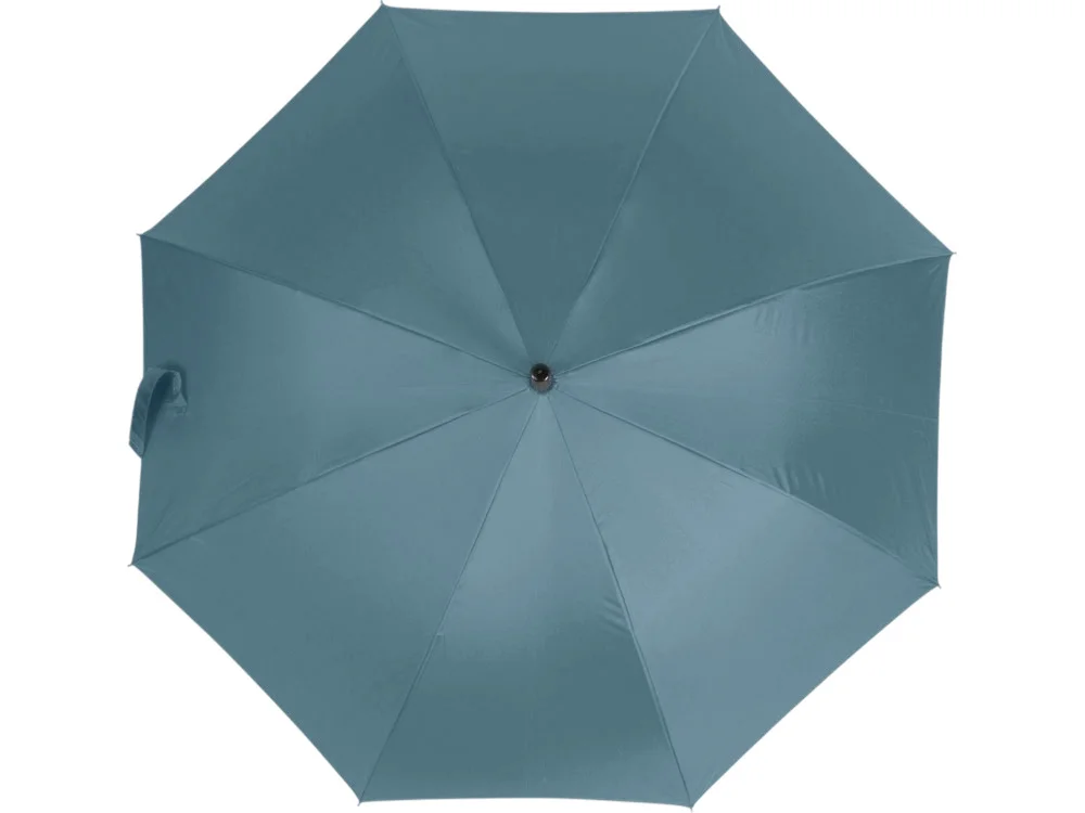 Зонт-трость Reviver с куполом из переработанного пластика