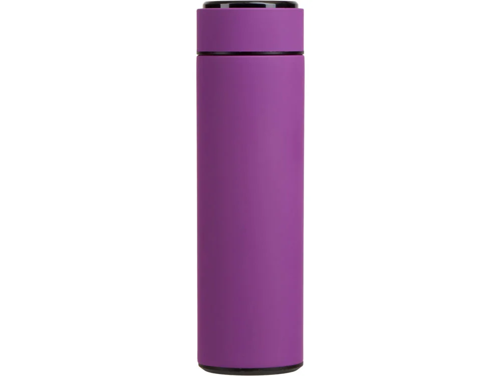 Вакуумный термос Module X с индикатором температуры и медной изоляцией, 500 мл, крафтовый тубус