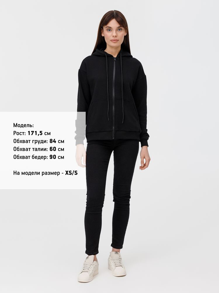 Толстовка унисекс оверсайз на молнии Zippy Terry