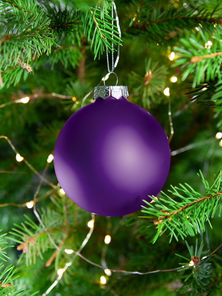 Елочный шар Finery Matt, 8 см