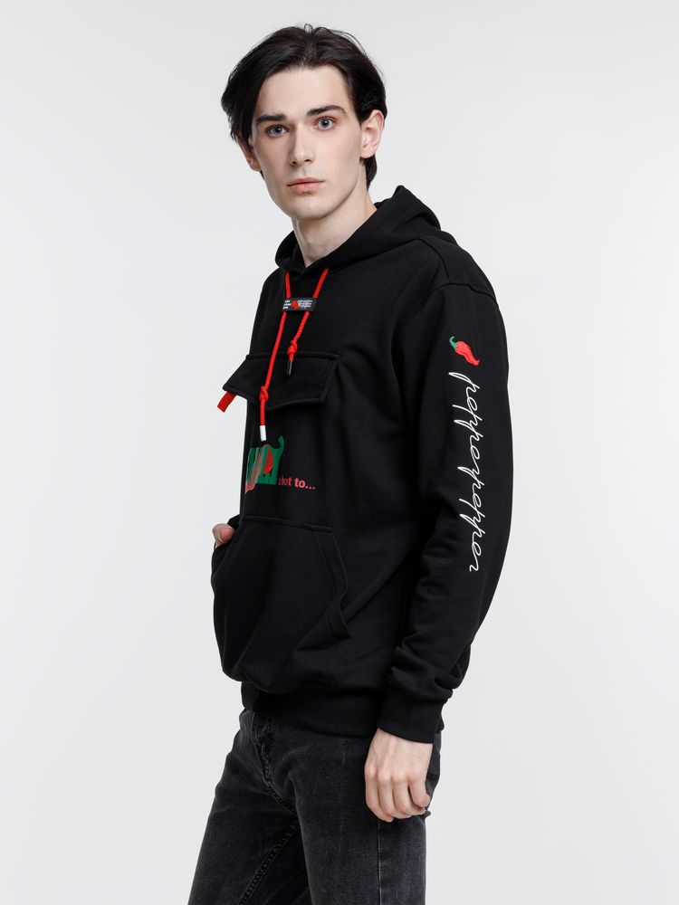 Худи унисекс с карманом на груди Chest Pocket