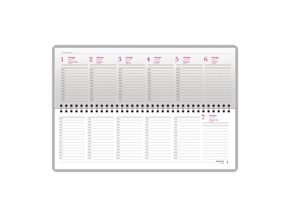 Планинг датированный Velvet на 2026 год