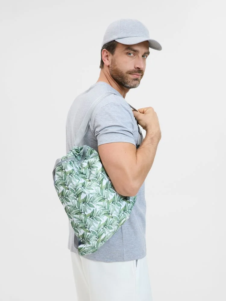 Рюкзак-мешок Bolsana с лямками из стропы с печатью на заказ