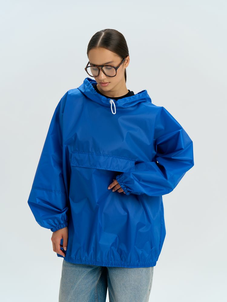 Дождевик-анорак Alatau, укороченный, черный