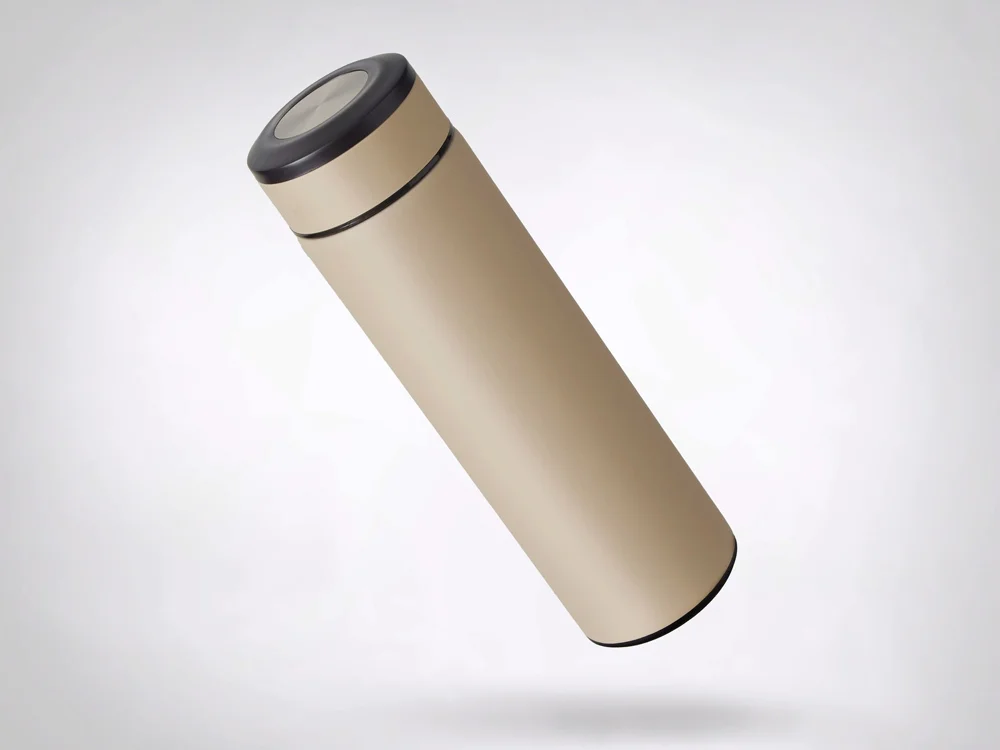 Термос Confident с покрытием soft-touch