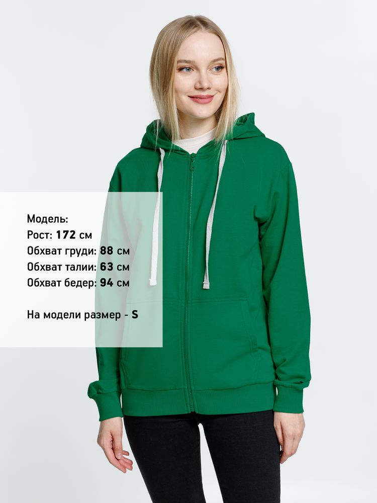 Толстовка на молнии с капюшоном Unit Siverga