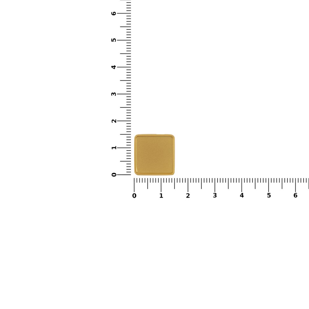Квадратный шильдик на резинку Epoxi