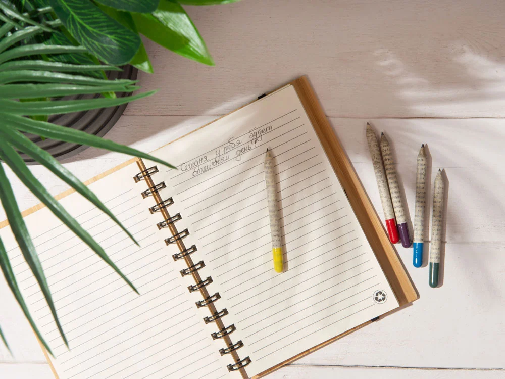 Растущий карандаш mini с семенами акации серебристой