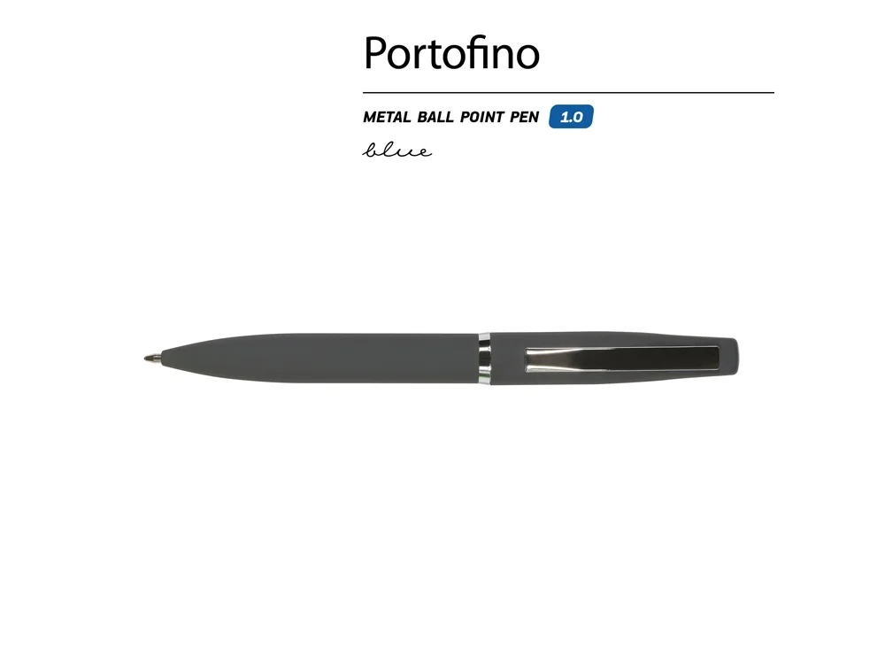 Ручка металлическая шариковая Portofino