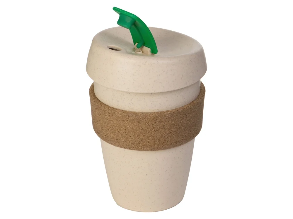 Стакан из пшеничного волокна с двойными стенками Pino