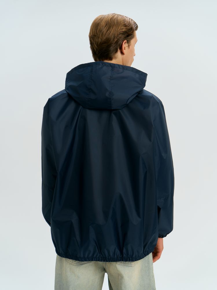 Дождевик-анорак Alatau, укороченный, черный