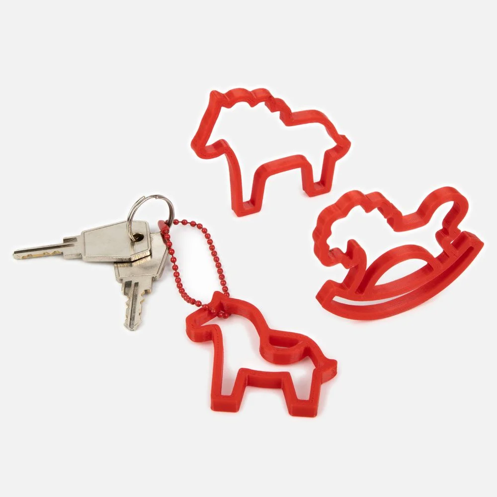 Подвеска «Лошадка с седлом»