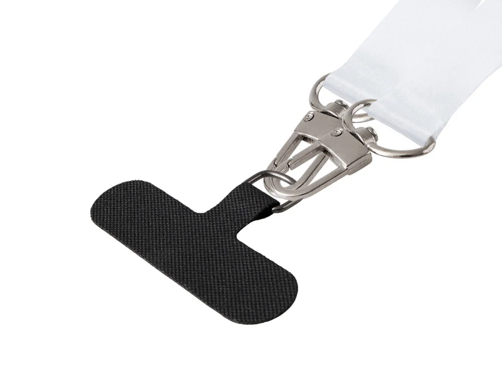 Лента под сублимацию для телефона с 2-мя карабинами, 2,5 см