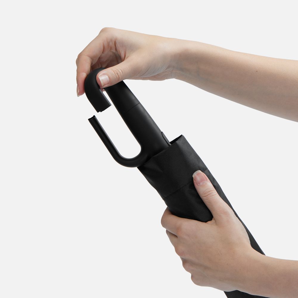 Зонт складной Skymate с УФ-защитой и ручкой-карабином