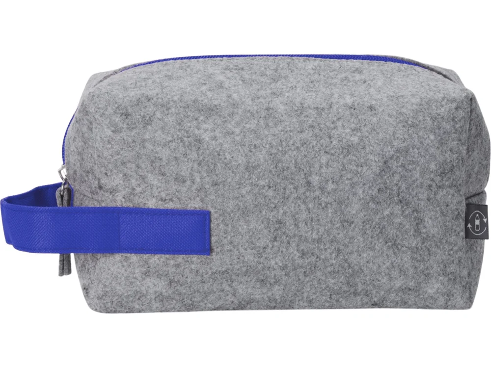 Косметичка из РПЕТ фетра с ручкой Felt