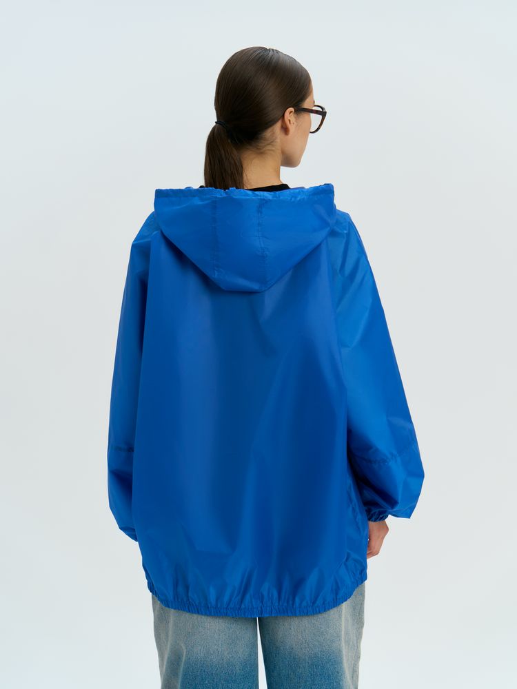 Дождевик-анорак Alatau, укороченный, черный