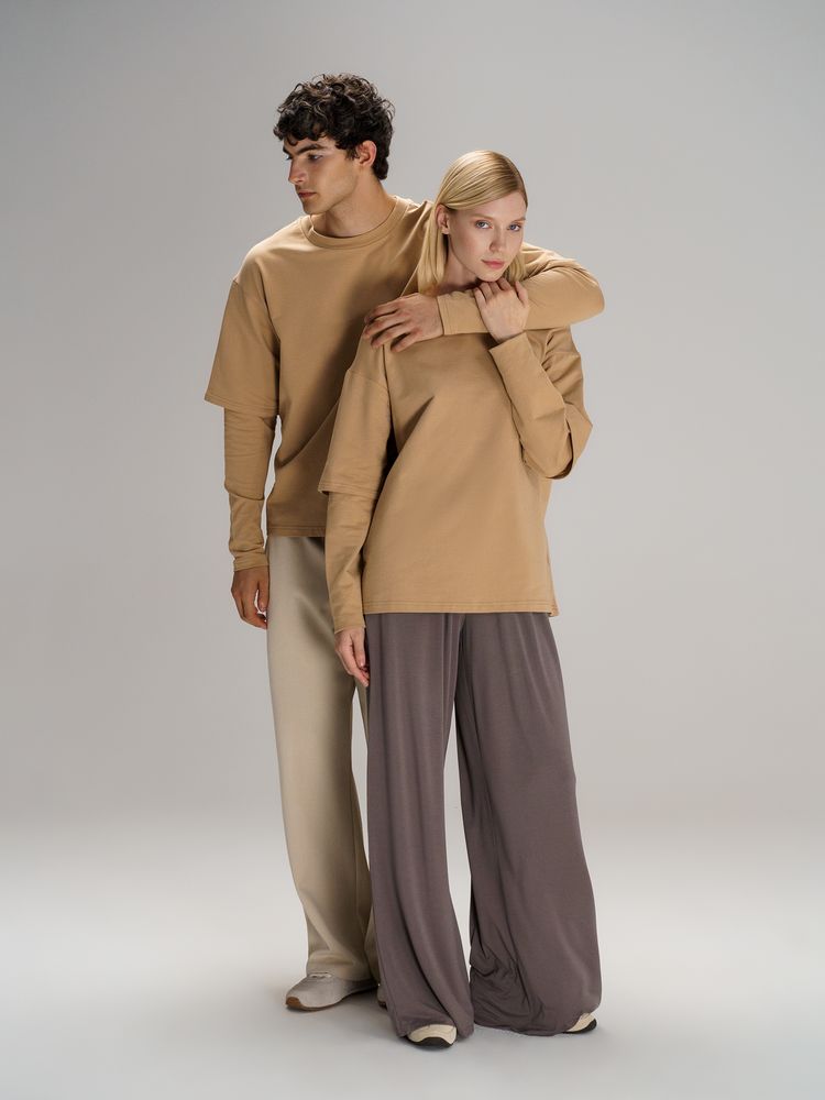 Футболка оверсайз с двойным рукавом Kosmos