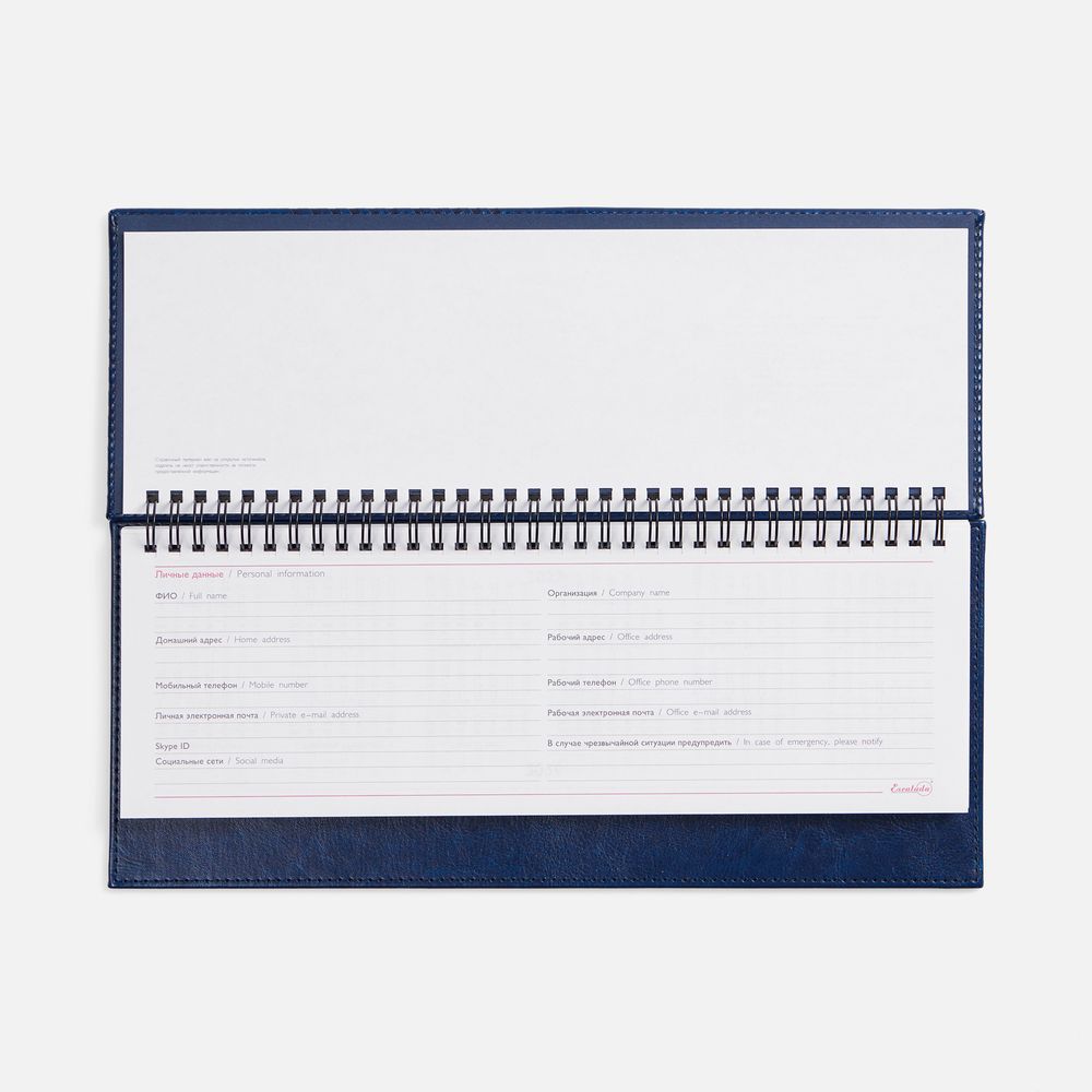 Планинг Faro, датированный