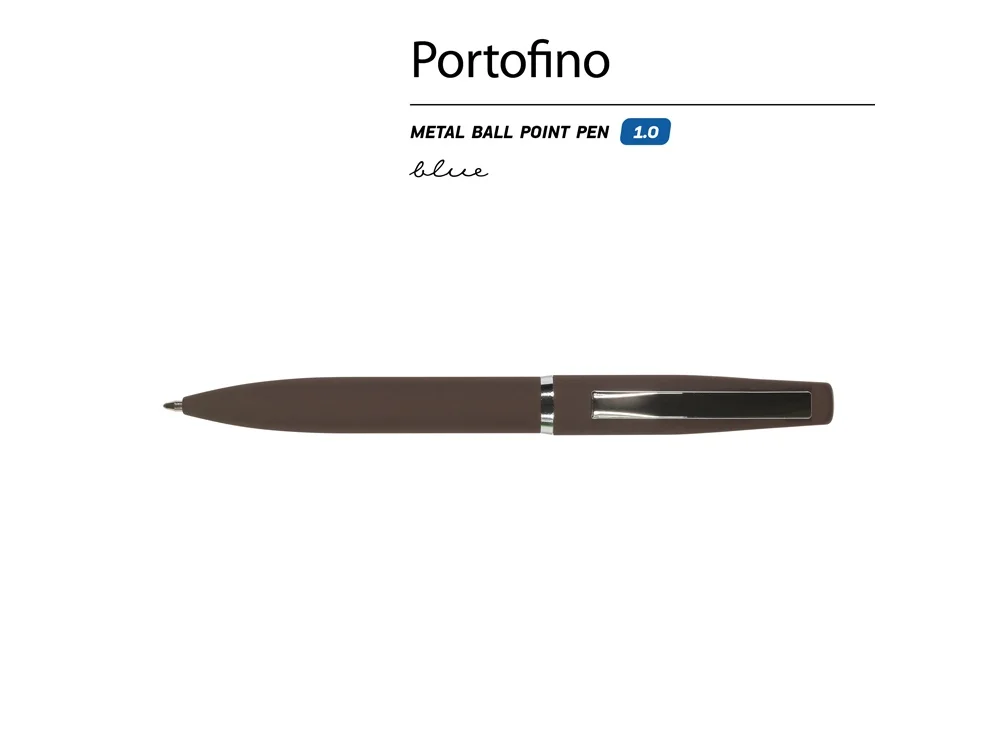 Ручка металлическая шариковая Portofino