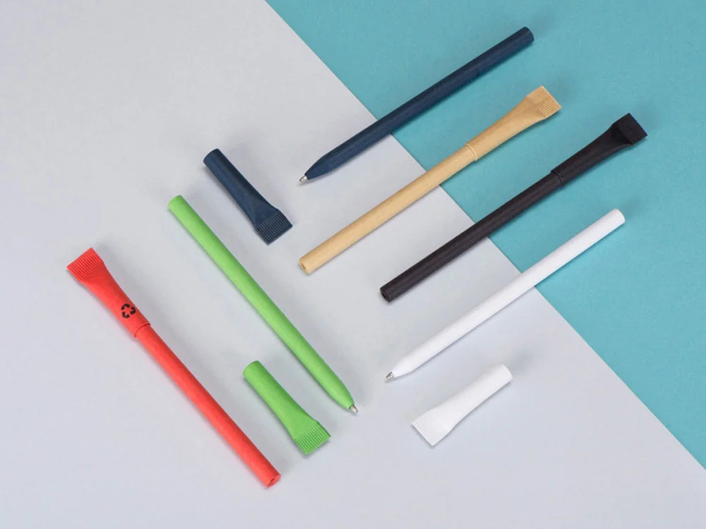 Ручка из бумаги с колпачком Recycled