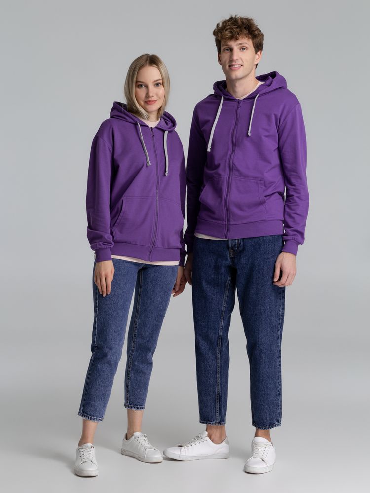 Толстовка на молнии с капюшоном Unit Siverga