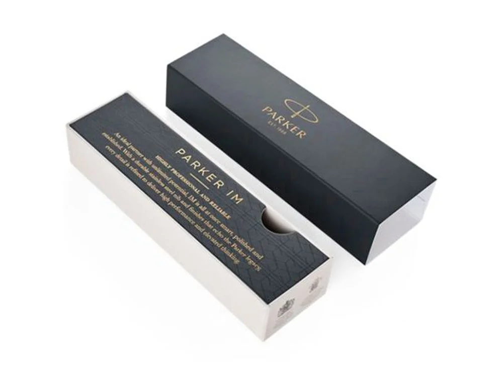 Ручка роллер Parker IM Core Brushed Metal GT